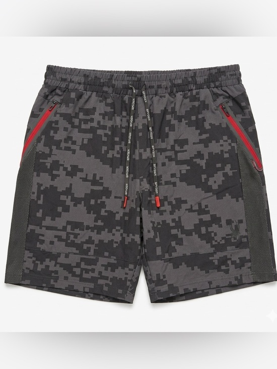 Spyder Other - Spyder Active Camo Athletic Drawstring Shorts